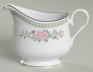 International Gardena Creamer, Fine China Dinnerware   Kensington Coll.    Pnk/Y