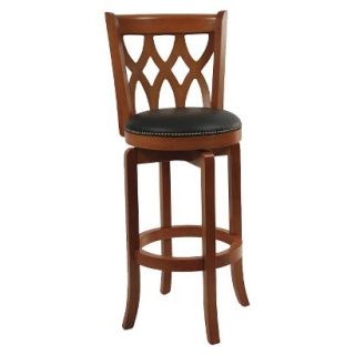 Counter Stool: Boraam Industries Cathedral Swivel Stool