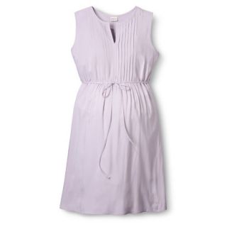 Merona Maternity Sleeveless Pleated Dress   Lilac M