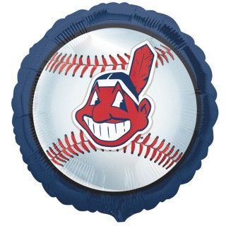 Cleveland Indians Baseball Foil Balloon