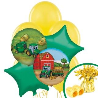 Johnny Tractor Balloon Bouquet