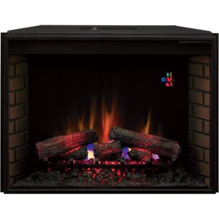 ChimneyFree Vent Free Blue SpectraFire Flame Electric Insert   33 Inch, 4600