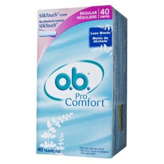 o.b. Pro Comfort Tampons: Regular absorbency