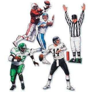 20 Packaged Football Cutouts