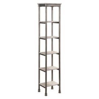 Shelving Unit: Home Styles Orleans Six Tier Narrow Shelving Unit   Marble