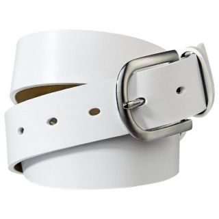 Merona Smooth Belt   White XL