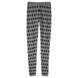 Mossimo Supply Co. Juniors Sweater Legging   Black Dot M(7 9)