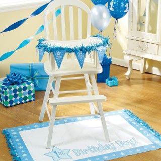 One Special Boy 1st Birthday High Chair Decorating Kit
