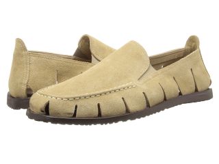 Massimo Matteo Suede City Sand Mens Slip on Shoes (Taupe)