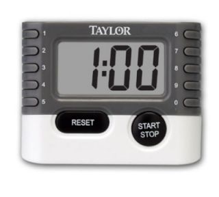 Taylor 10 Key Digital Timer w/ Minute & Second Timing, .75 in LCD Display