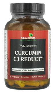 Futurebiotics   Curcumin C3 Reduct 100 mg.   60 Vegetarian Capsules