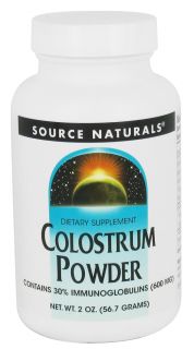Source Naturals   Colostrum 650 mg.   60 Tablet(s)