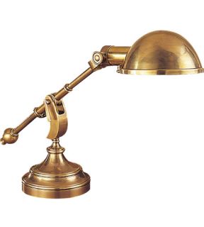 E.F. Chapman Pimlico 1 Light Desk Lamps in Antique Burnished Brass CHA8159AB