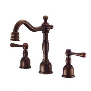 Danze Opulence Mini Widespread Lavatory Faucets   Tumbled Bronze