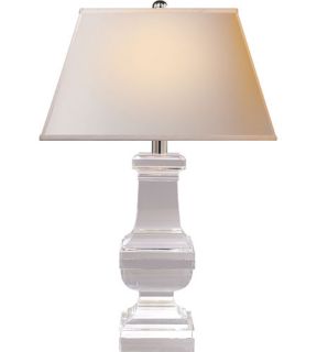 E.F. Chapman Balustrade 1 Light Table Lamps in Crystal SL3338CG NP
