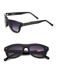 3.1 Phillip Lim Resin Sunglasses   Black