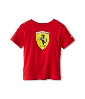 Puma Kids Ferrari Tee Boys T Shirt (Red)