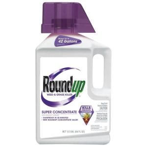 Roundup 0.5 gal. Weed and Grass Killer Super Concentrate 500851040
