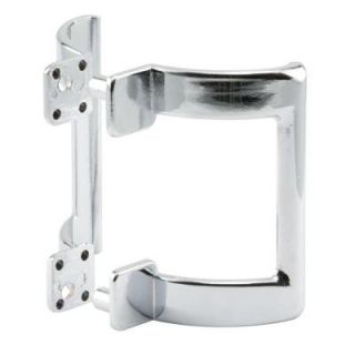 Prime Line Shower Door Handle Set, 2 1/4 in., Chrome M 6160