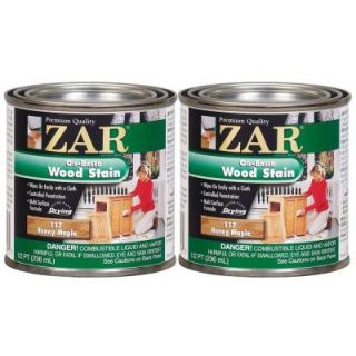 UGL ZAR 117 0.5 pt. Honey Maple Wood Stain (2 Pack) 209074