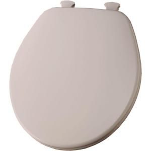 Church Lift Off Round Closed Front Toilet Seat in Venetian Pink 540EC 063