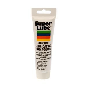 Super Lube 3 oz. Tube Silicone Lubricating Grease with Syncolon (PTFE) 92003