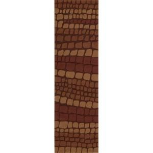 Nourison Rug Boutique Terra Brick 2 ft. 3 in. x 8 ft. Runner 407733