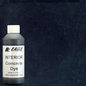 Eagle 1 gal. Black Orchid Interior Concrete Dye Stain Makes with Water from 8 oz. Concentrate EDIBO