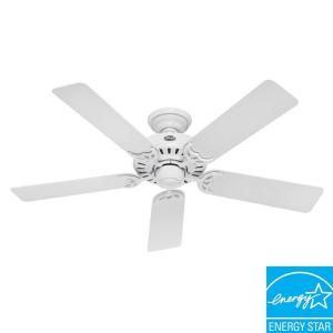 Hunter Summer Breeze 52 in. White Ceiling Fan 53039