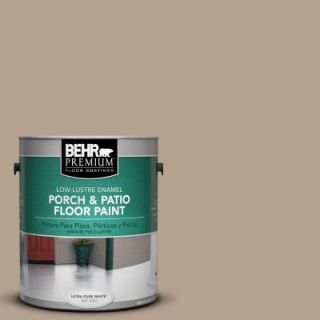 BEHR Premium 1 Gal. #PFC 33 Washed Khaki Low Lustre Porch and Patio Floor Paint 640001