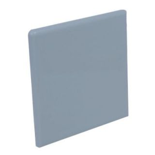 U.S. Ceramic Tile Color Collection Bright Dusk 4 1/4 in. x 4 1/4 in. Ceramic Surface Bullnose Corner Wall Tile DISCONTINUED U727 SN4449