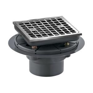 KOHLER Shower Drain in Brushed Chrome K9136G