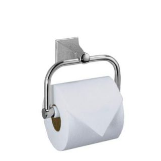 KOHLER Memoirs Wall Mount Single Post Toilet Paper Holder with Stately Design in Polished Chrome K 490 CP