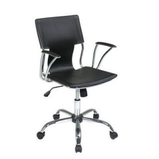 Ave Six Dorado Black Vinyl Office Chair DOR26 BK