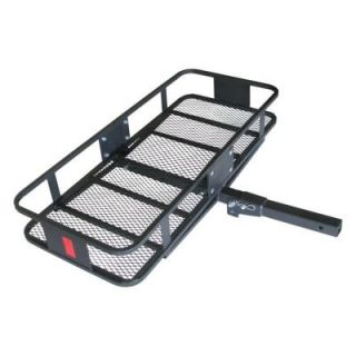 HitchMate Deluxe 350 lb. Capacity Fold Up 2 in. Cargo Carrier 4011