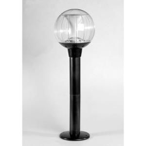 Gama Sonic 15 in. Solar Globe light in black DISCONTINUED GS 35