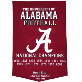 Winning Streak 24 in. x 38 in. NCAA License Alabama Football Team Banner 139562