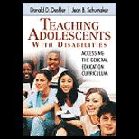 Teaching Adolescents With Disabilities  Accessing the General Education Curriculum