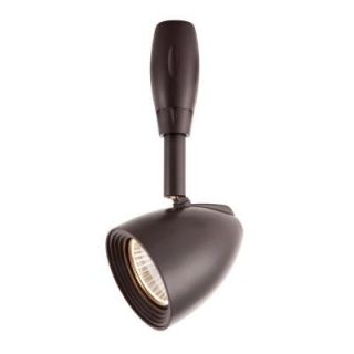 Hampton Bay Bronze Flex LED Track Lighting Head with Metal Shade 17198 BZ