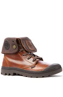 Palladium The Baggy Leather Boot in Sunrise Chocolate