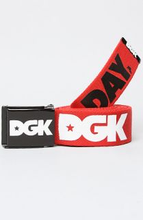 DGK The All Day Scout Belt in Red