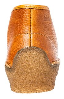 Clarks Originals Shoe Wallabee Ridge in Tan Tumbled Leather in Tan