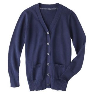 Cherokee Girls School Uniform Boyfriend Cardigan   Xavier Navy XS