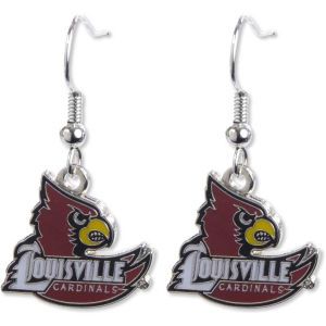 Louisville Cardinals AMINCO INC. Logo Earrings