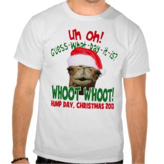 The Original Christmas Hump Day Camel Santa Shirt