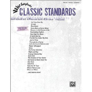 Value Songbooks Classic Standard Piano/Vocal/Chords: Hal Leonard Corp.: 9780739063477: Books