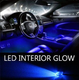Bright ( BLUE ) LED Lights Interior Package 12pc Kit for Ford F150 2010 2012: Automotive