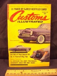 1960 60 September Customs Illustrated Mini Magazine, Volume 3 Number 4: Customs Illustrated: Books