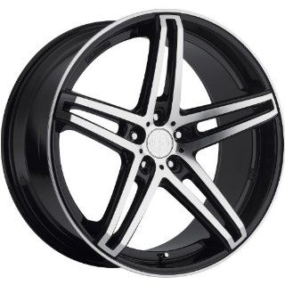 TIS 536MB 18 Black Wheel / Rim 5x112 with a 42mm Offset and a 73 Hub Bore. Partnumber 536MB 8804442: Automotive