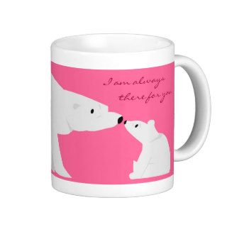 Cute Polar Bear Mug: Always there for you